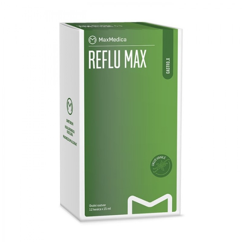 Maxmed Reflu Max 15 Ml 12 Kesica Galen Pharm On Line