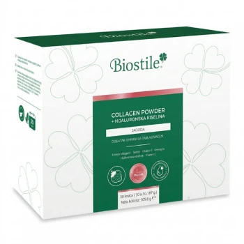 BIOSTILE COLLAGEN SA UKUSOM JAGODE KESICE A 30 BIOSTILE COLLAGEN SA UKUSOM JAGODE KESICE A 30