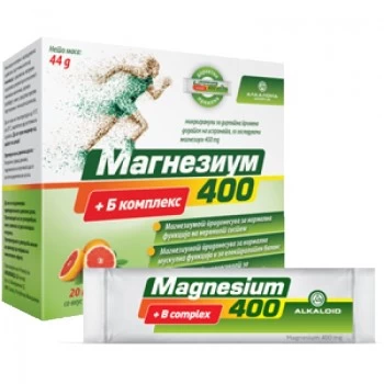 MAGNEZIJUM 400+B COMPLEX A20 MAGNEZIJUM 400+B COMPLEX A20