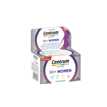 CENTRUM SILVER 50+ WOMEN TABLETE A 30 CENTRUM SILVER 50+ WOMEN TABLETE A 30